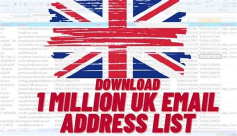 email lists uk
